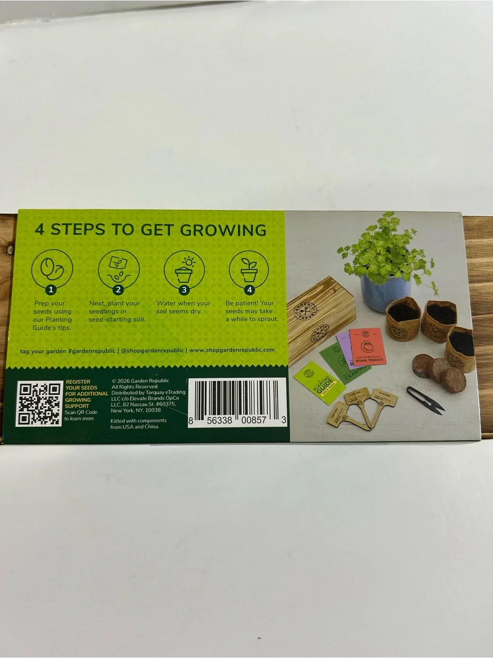 NEW Garden Republic Salsa Starter Grow Kit